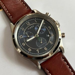 Timex Waterbury Collection Chronograph Blue Dial Watch